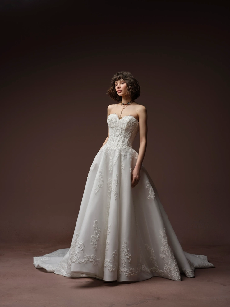 Sottero and Midgley Style #F6SB086A01 #1 frontface vertical picture