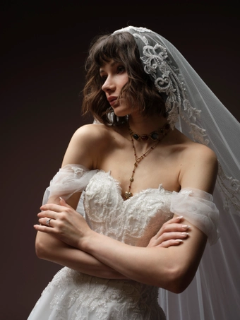 Sottero and Midgley Style #F6SB086A01 #9 frontface vertical cropped thumbnail