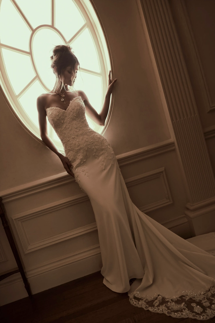 Sottero and Midgley Style #F6SB114A01 #1 frontface vertical picture