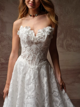 Sottero and Midgley Style #F6SK053A01 #7 frontface vertical cropped thumbnail