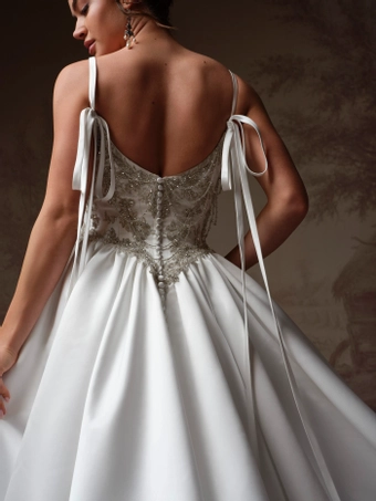 Sottero and Midgley Style #F6SK059A01 #14 backface vertical cropped thumbnail
