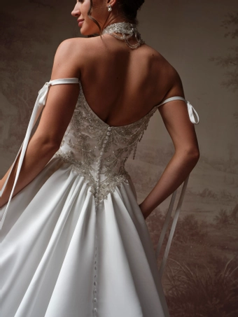 Sottero and Midgley Style #F6SK059A01 #15 backface vertical cropped thumbnail
