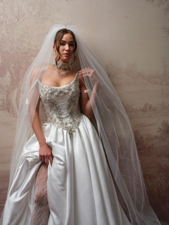 Sottero and Midgley Style #F6SK059A01 #10 frontface vertical cropped thumbnail