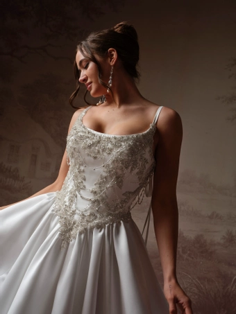 Sottero and Midgley Style #F6SK059A01 #9 frontface vertical cropped thumbnail