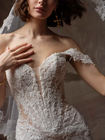 Sottero and Midgley Style #F6SK063A01 #3 frontface vertical cropped thumbnail