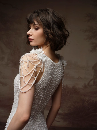 Sottero and Midgley Style #F6SK087A01 #9 backface vertical cropped thumbnail