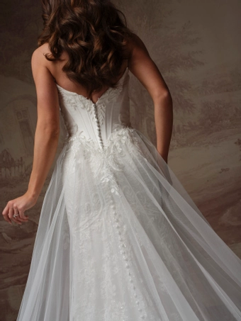 Sottero and Midgley Style #F6SK142A01 #18 backface vertical cropped thumbnail