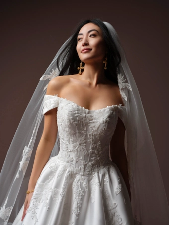 Sottero and Midgley Style #F6SS050A01 #8 frontface vertical cropped thumbnail