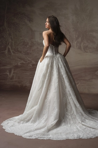 Sottero and Midgley Style #F6SZ066A01 #7 backface vertical thumbnail