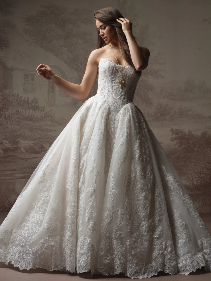 Sottero and Midgley Style #F6SZ066A01 #1 frontface vertical picture