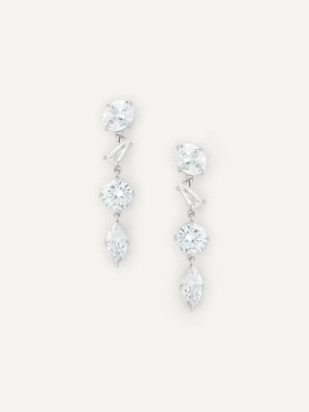 Olive & Piper Alina Drops #1 Silver vertical thumbnail