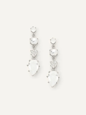 Olive & Piper Augustine Drops #1 Silver vertical thumbnail
