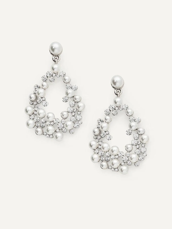 Olive & Piper Avery Earrings #2 Silver vertical thumbnail