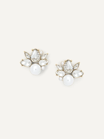 Olive & Piper Bordeaux Studs #0 default vertical thumbnail