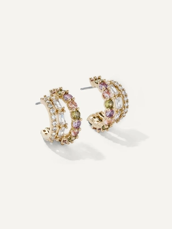 Olive & Piper Cassia Hoops #0 default vertical thumbnail
