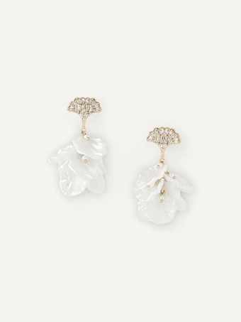 Olive & Piper Corina Drops #0 default Gold/Clear vertical thumbnail