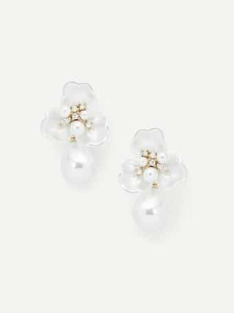 Olive & Piper Eden Earrings #0 default Gold vertical thumbnail