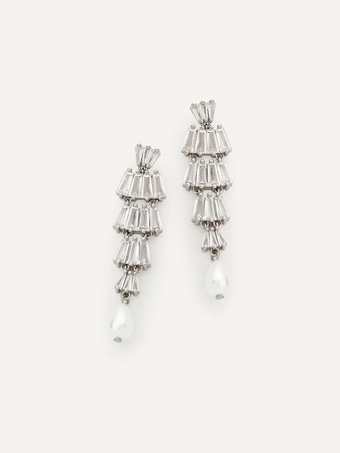 Olive & Piper Elora Drops #3 Silver vertical thumbnail