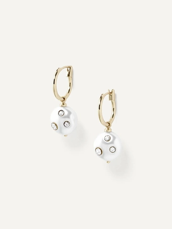 Olive & Piper Marnie Earrings #0 default Gold vertical thumbnail