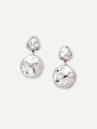 Olive & Piper Shaw Drops #3 Silver vertical thumbnail