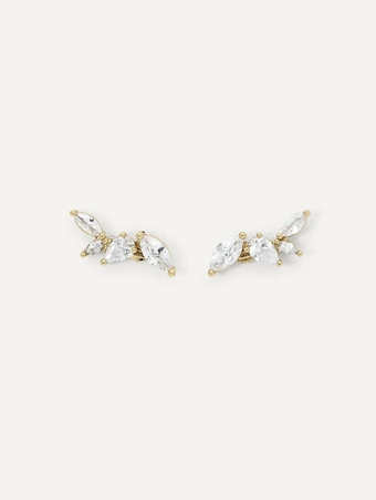 Olive & Piper Sydney Studs #3 Gold vertical thumbnail