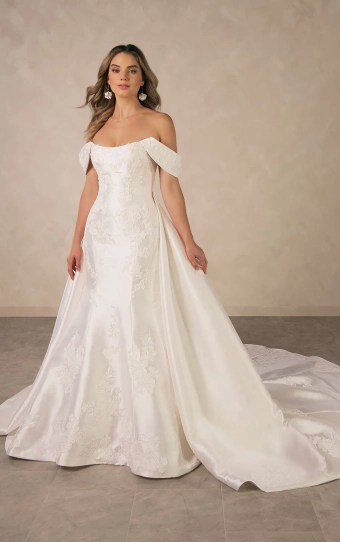Essense of Australia ENOLA (GOWN | TRAIN - WL) #6 frontface vertical thumbnail