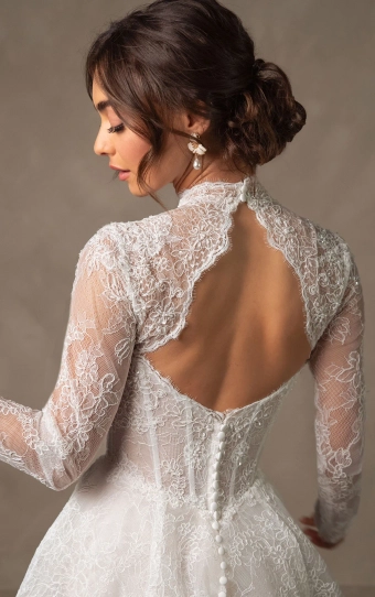 Essense of Australia Style #D4554 #5 backface vertical cropped thumbnail