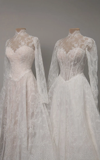 Essense of Australia Style #D4554 #4 frontface vertical cropped thumbnail