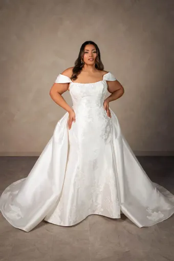 Essense of Australia Plus Size Style NO. D4493PS #0 default frontface vertical thumbnail