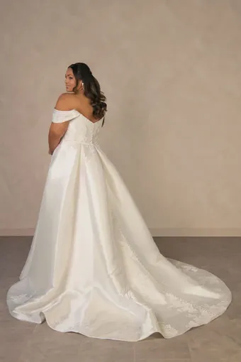 Essense of Australia Plus Size Style NO. D4493PS #5 default backface vertical thumbnail