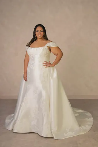 Essense of Australia Plus Size Style NO. D4493PS #1 frontface vertical thumbnail