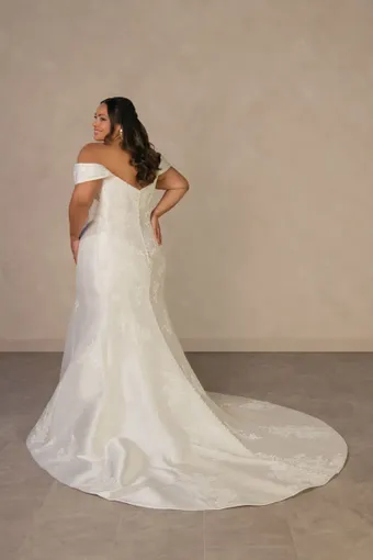Essense of Australia Plus Size Style NO. D4493PS #4 backface vertical thumbnail