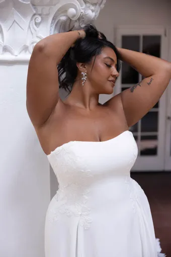Essense of Australia Plus Size Style NO. D4504PS #5 frontface vertical cropped thumbnail