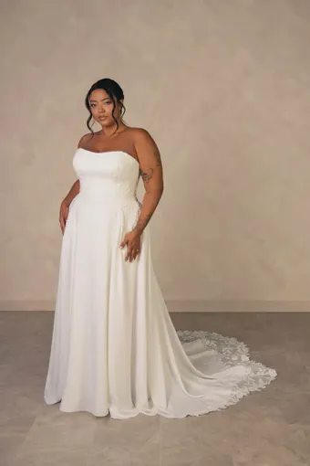 Essense of Australia Plus Size Style NO. D4504PS #1 frontface vertical thumbnail