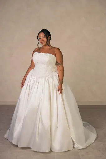 Essense of Australia Plus Size Style NO. D4546PS #0 default frontface vertical thumbnail