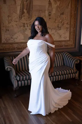 Essense of Australia Plus Size Style NO. D4563PS #0 default frontface vertical thumbnail