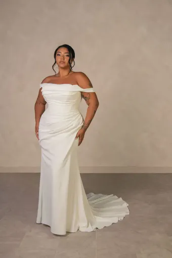 Essense of Australia Plus Size Style NO. D4563PS #3 frontface vertical thumbnail