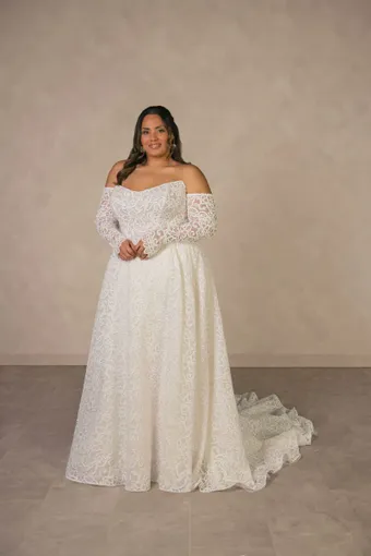 Essense of Australia Plus Size Style NO. D4591PS #0 default frontface vertical thumbnail