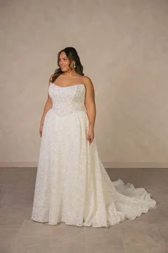 Essense of Australia Plus Size Style NO. D4591PS #2 frontface vertical thumbnail