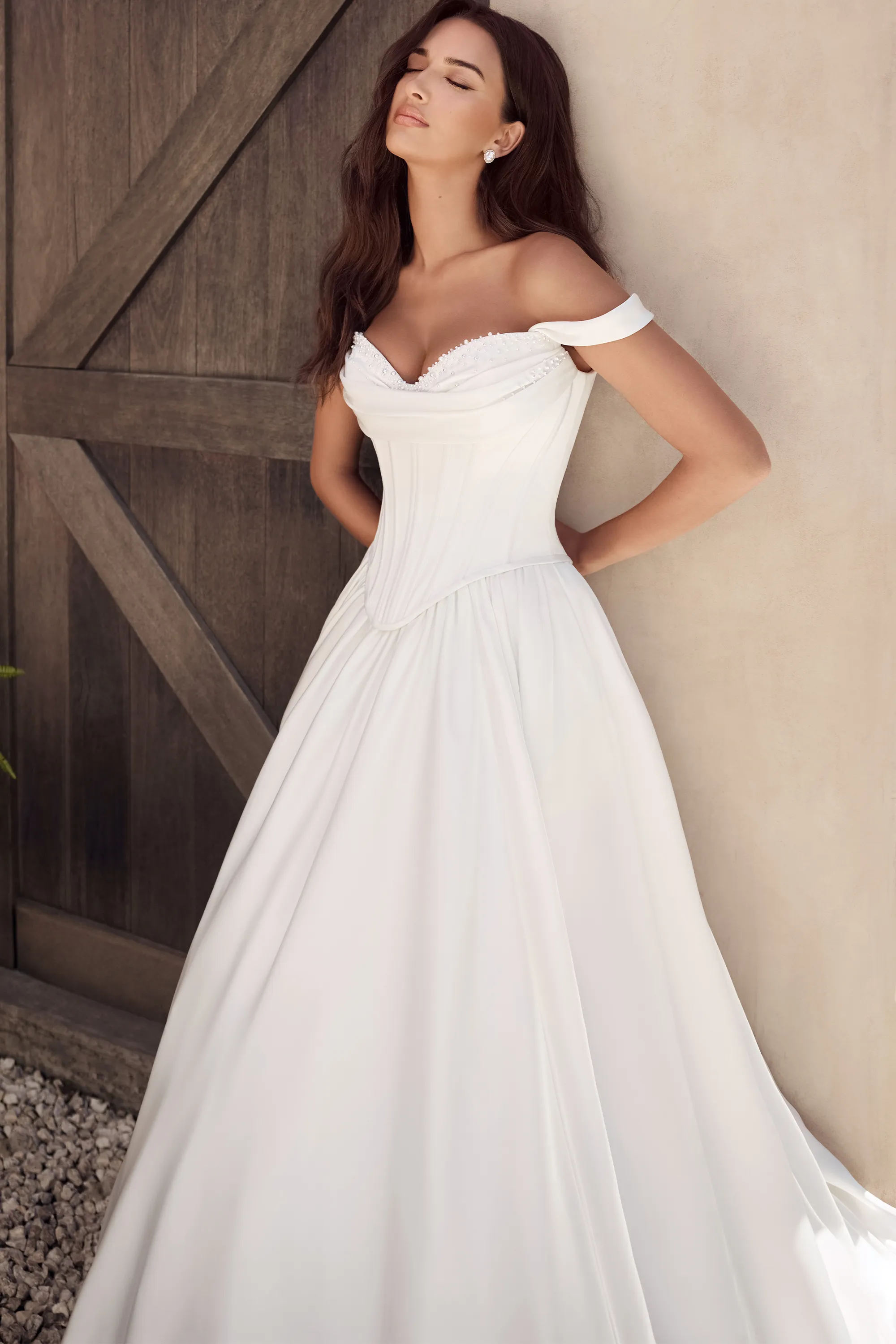 Off the Shoulder Wedding Dress | Sophia Tolli Off the Shoulder Wedding Dress | Sophia Tolli
