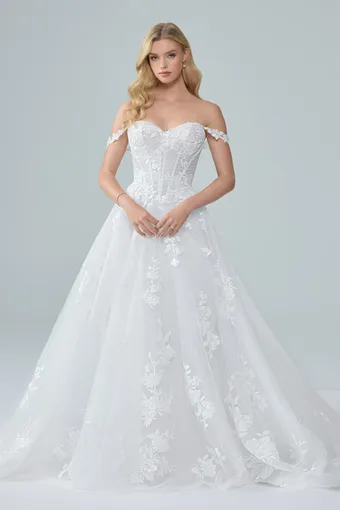 Sophia Tolli Emory #1 Ivory frontface vertical thumbnail