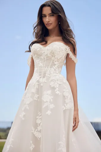 Sophia Tolli Emory #4 Ivory frontface vertical cropped thumbnail