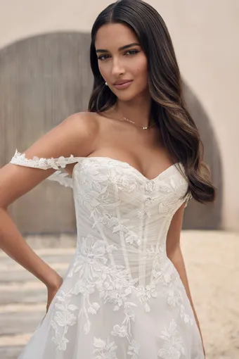 Sophia Tolli Emory #3 Ivory frontface vertical cropped thumbnail