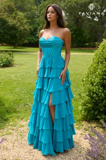 Faviana Style 11436 #23 Aqua vertical thumbnail