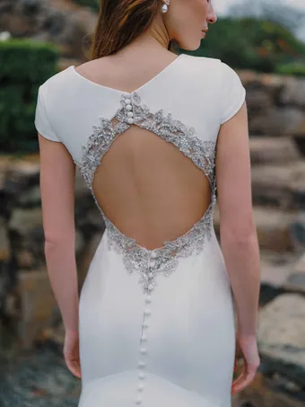 Allure Bridals Style #A1485 #6 backface vertical cropped thumbnail