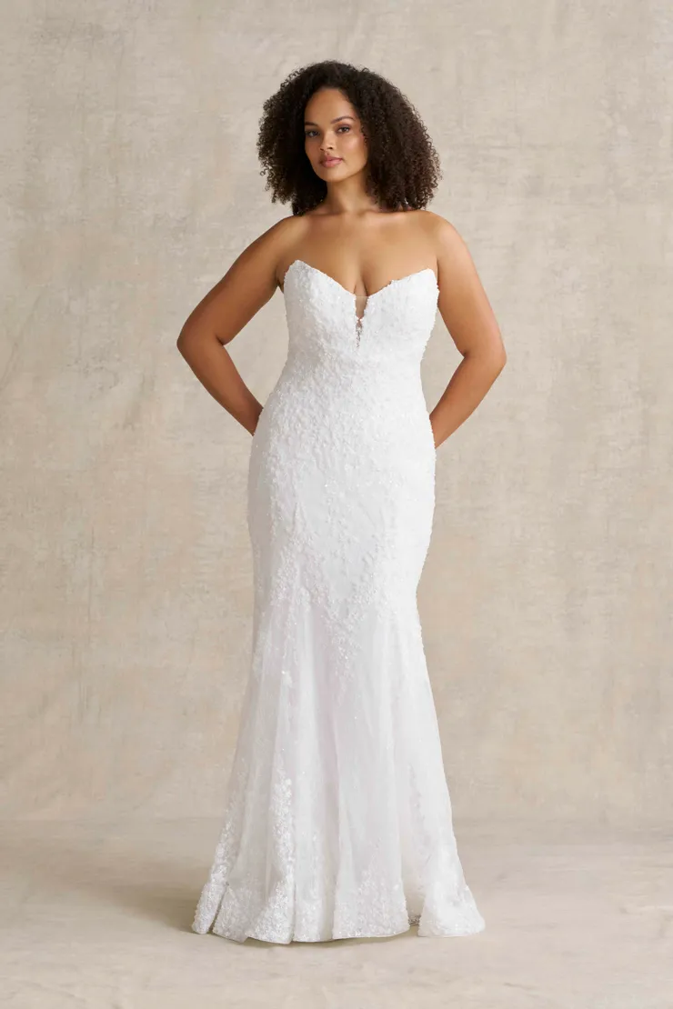 Allure Bridals Style #A1493 #1 frontface vertical picture