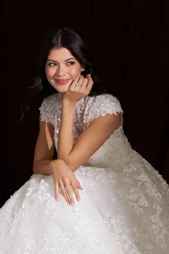 Allure Couture Style #C853 #5 frontface vertical cropped thumbnail