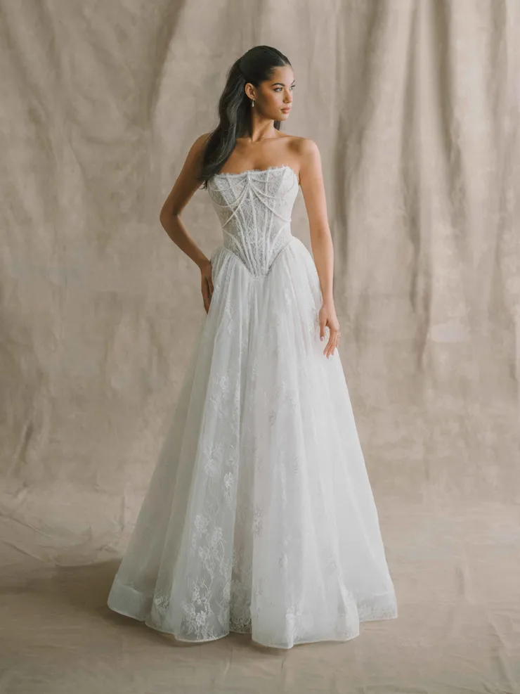 Abella - E615NC | Linen Jolie Bridal