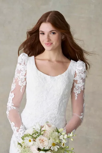 Allure Modest Style #M805NC #2 frontface vertical cropped thumbnail