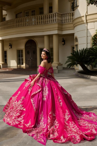 AmaBella Quinceanera Q1103 #4 backface vertical thumbnail